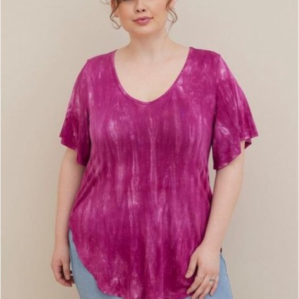 Torrid pink super soft tunic